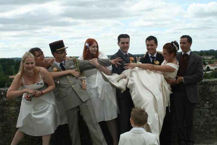 demoiselles et garcons d'honneur