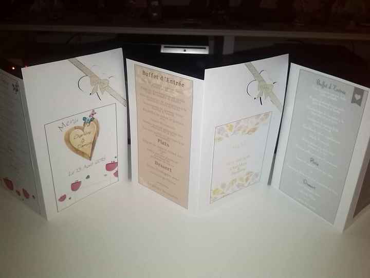 menu automne et été