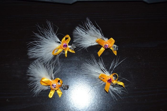 boutonniere témoins