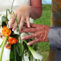 mon bouquet et nos alliances