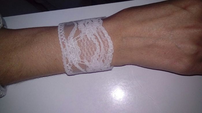 mon bracelet dentelle