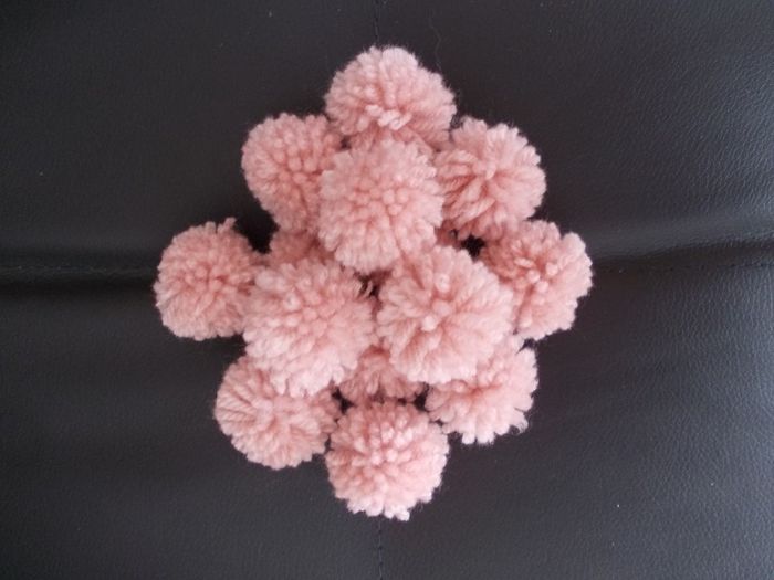 pompons de laine