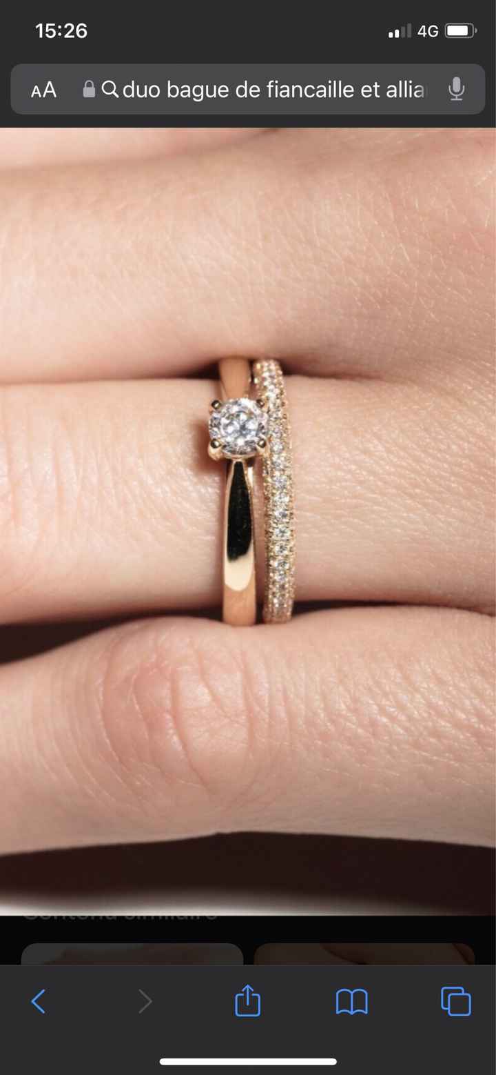 Alliances incurvées triangle - 2