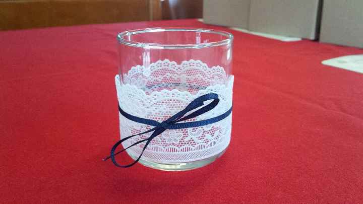 Mes photophores et bocaux pour le centre de table - 3