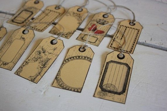 Etiquettes pour portes-nom