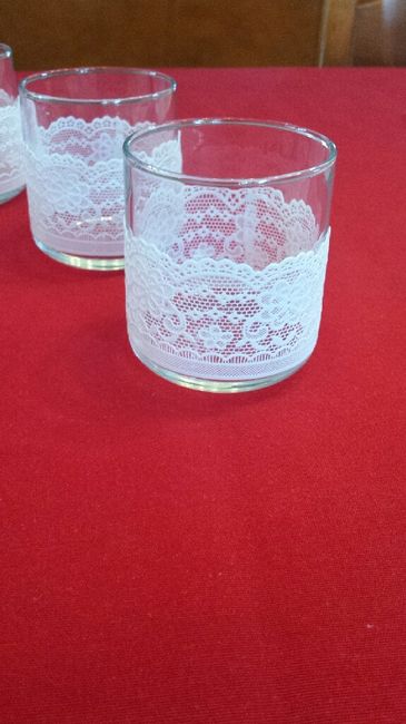 Mes photophores et bocaux pour le centre de table - 1