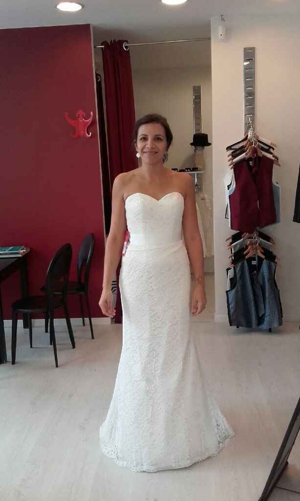Je vous laisse deviner quelle robe j'ai choisi!! - 1