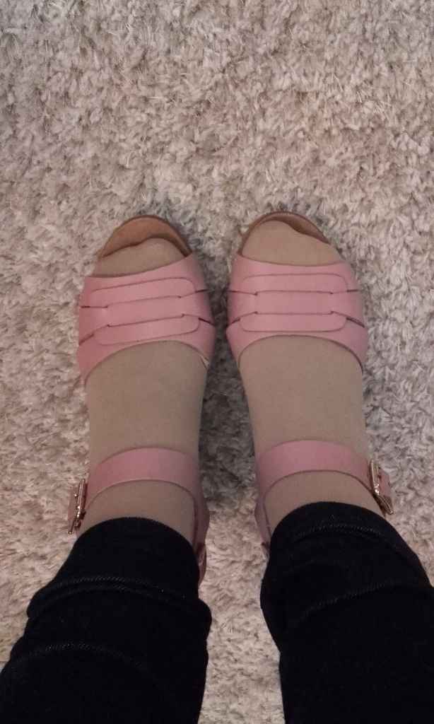 chaussures roses