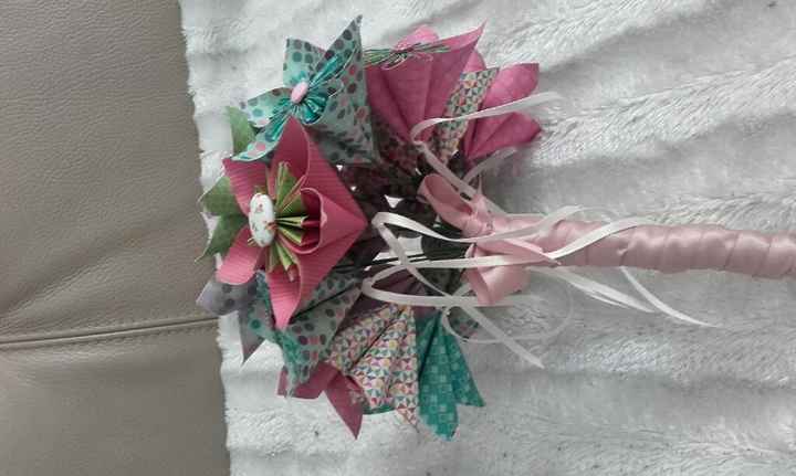Bouquet origami-boutons - 2