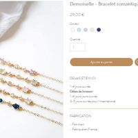 cadeau demoiselles honneures 