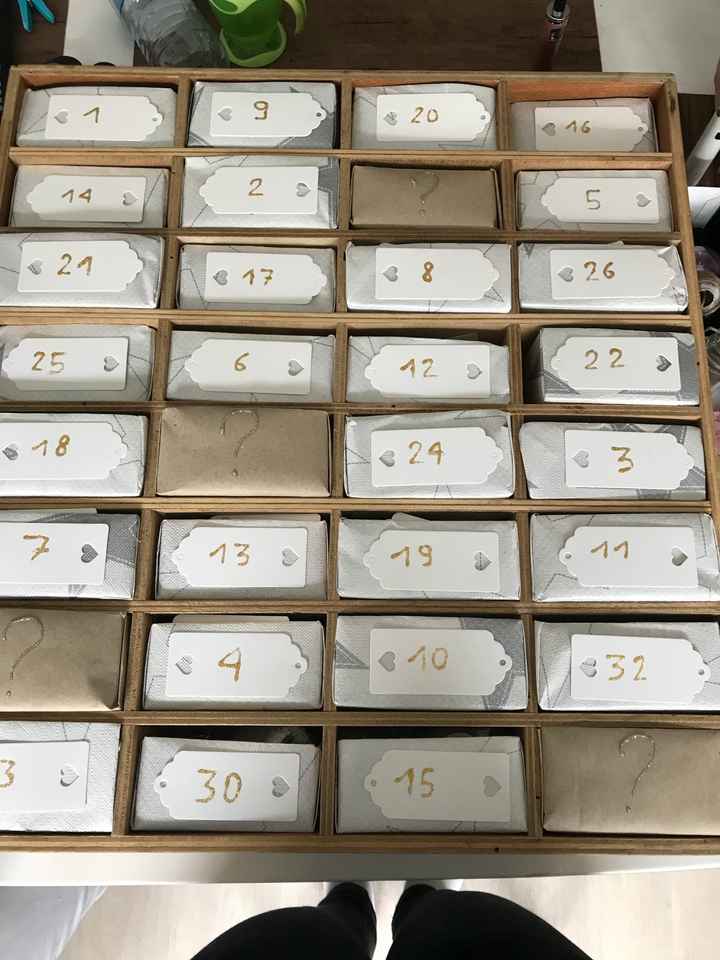 Cadeaux aux invités - 1