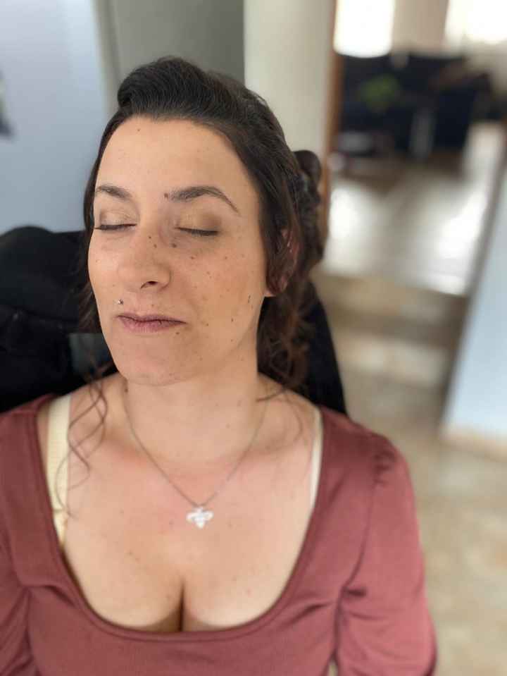 Essai maquillage raté - 1