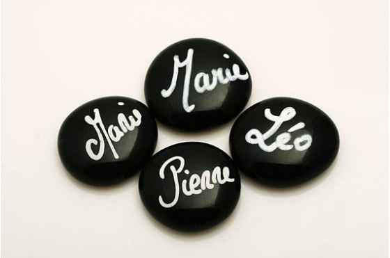 marques place pour notre mariage: sur galets