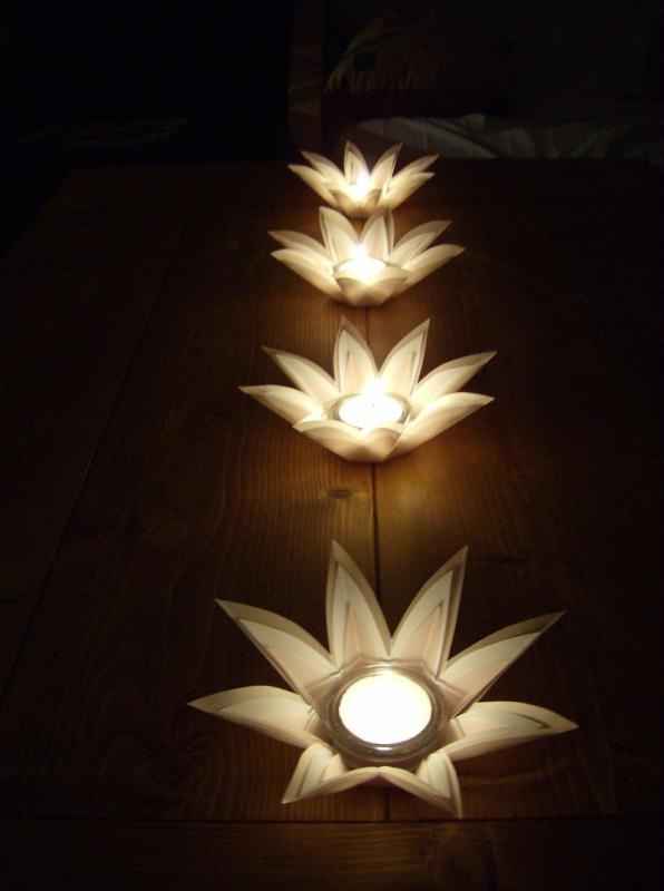 type de bougeoir que je vais fabriquer