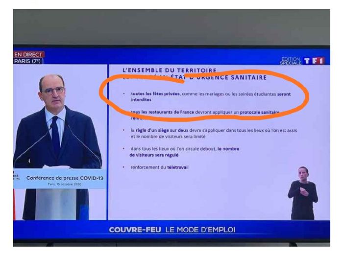 Discours du président le 14 octobre 2020 2