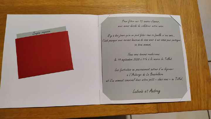 Date envoi faire-part? - 2