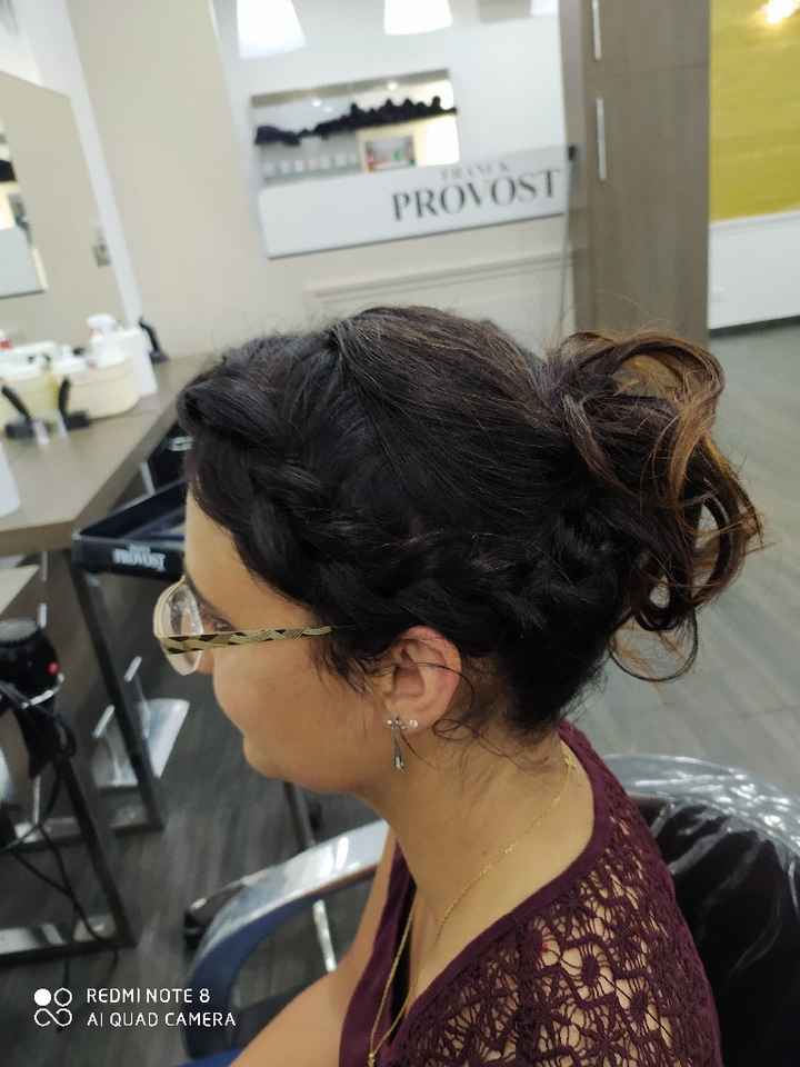 Essai maquillage coiffure et robe 🥰🥰🥰🥰 - 2