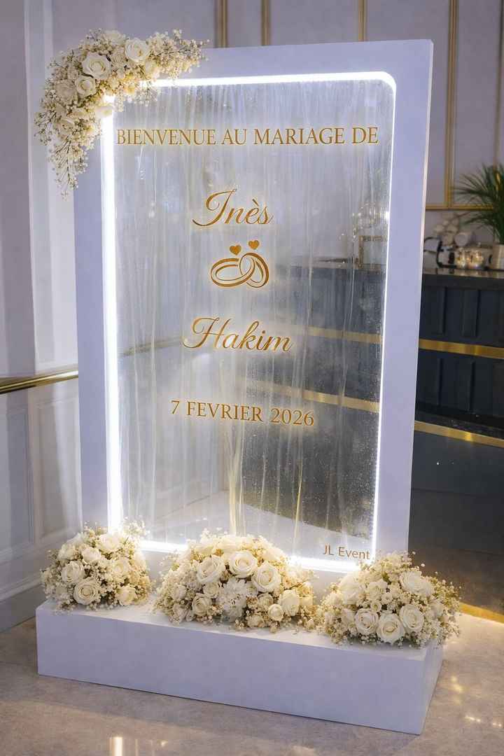 offre Magazine box + panneau fontaine de bienvenue + livre d’or audio - 1