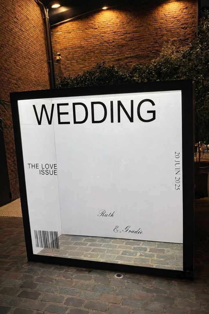 offre Magazine box + panneau fontaine de bienvenue + livre d’or audio - 2