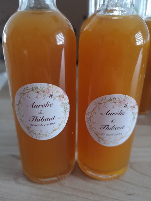 Avant après les liqueurs d'abricot - 2