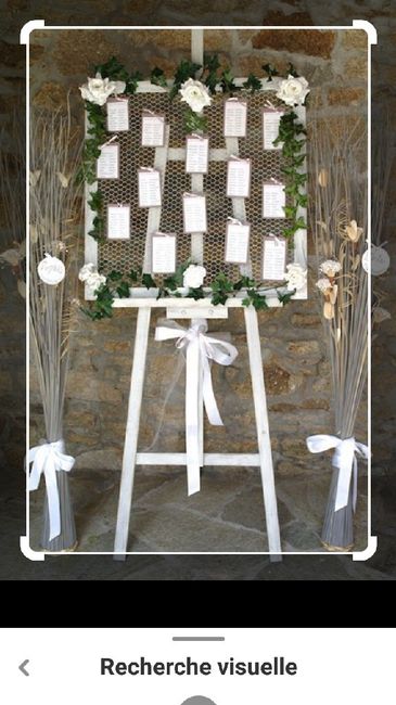 Chevalet plan de table 🙂 - 1