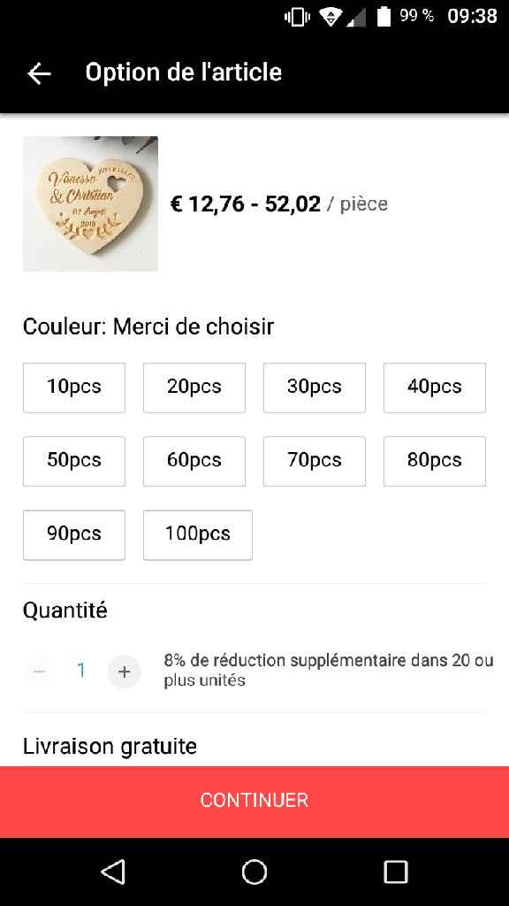 Cadeaux invités 😄 - 1