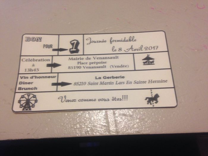 Mes faires parts fête foraine enfin terminés!!! - 5
