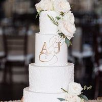 Décoration rose blanche et or - 2