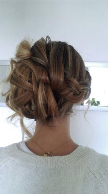 Essai coiffure - chignon validé