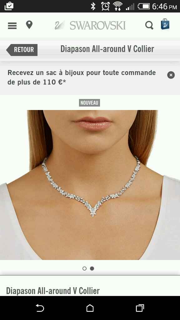 Parure / robe: besoin de vos avis - 1