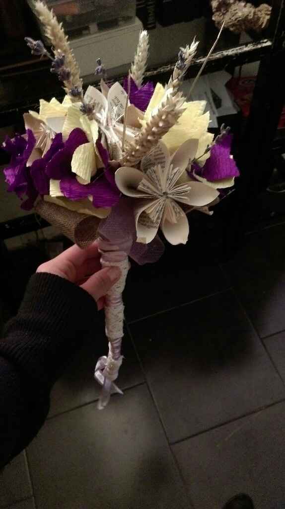 Mon bouquet en papier à lancer - 2
