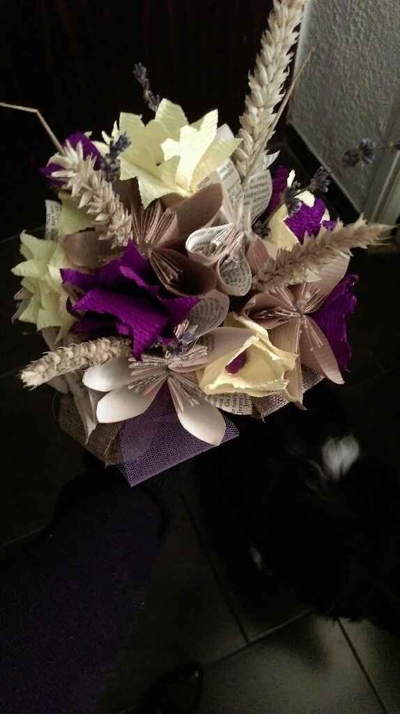 Mon bouquet en papier à lancer - 3