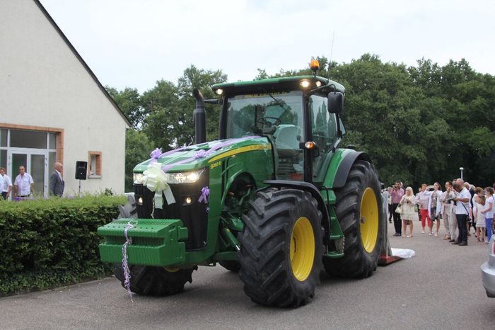 Arrivée en tracteur 4