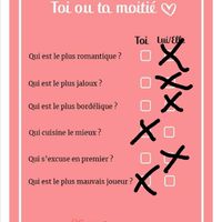 Toi ou ta moitié ? 💕 - 1