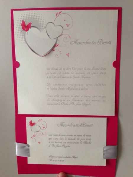 Photo de vos faire part!!!!! - 2