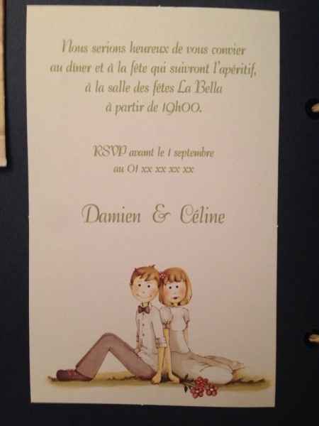 Photo de vos faire part!!!!! - 3