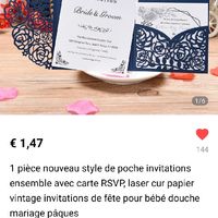 Papier Faire-part - 1