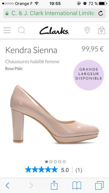 Sos chaussures avant mai - juin pour retouches de ma robe - 1