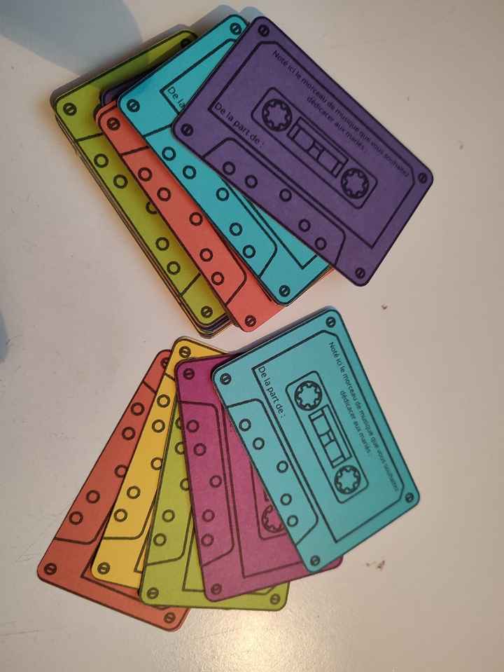 Faire part terminé + carton musique - 1