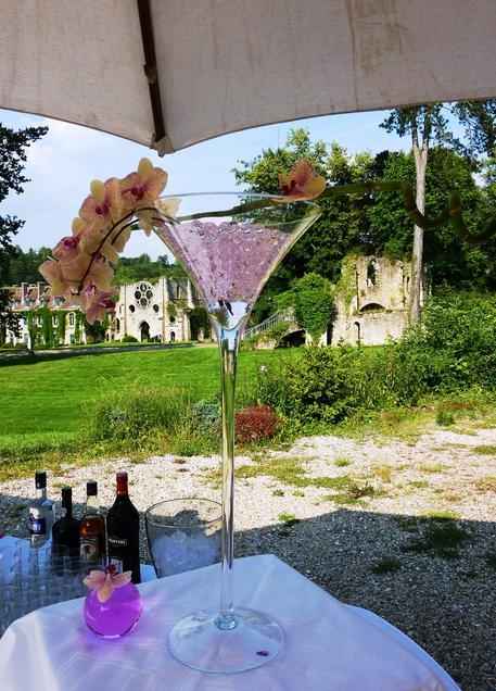 vase verre Martini
