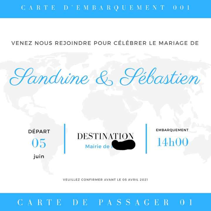 Faire part - 1