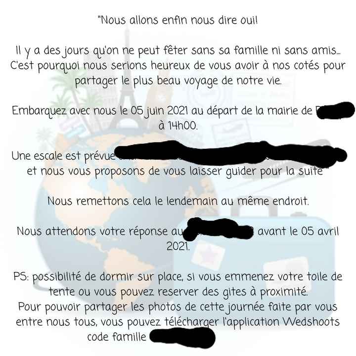 Faire part - 2