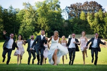 Photos des témoin et des mariés