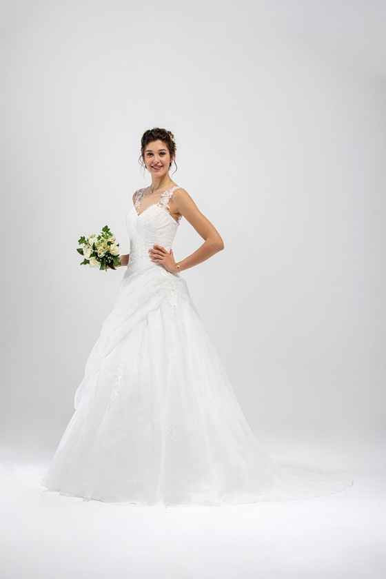 Robe de mariée grande taille - 1