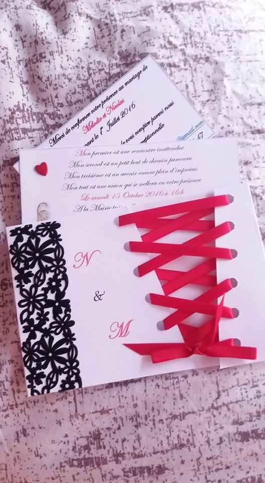 Montrez moi vos diy faire part - 1