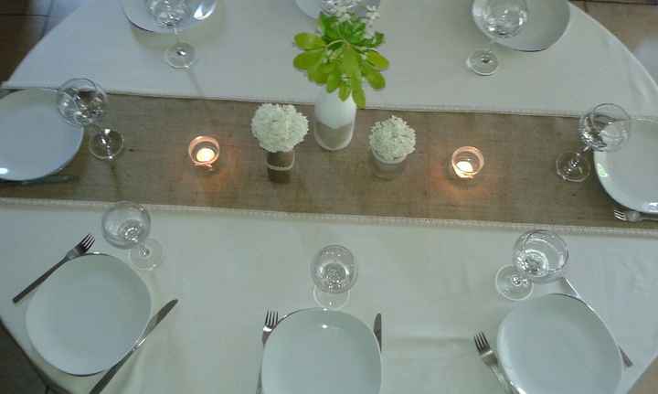 1 er essai deco de table - 1