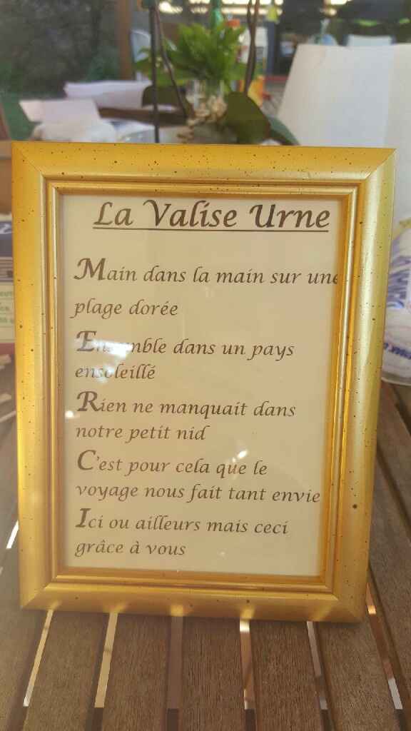 Table urne - 1