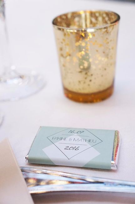 Cadeaux invités personnalisés
