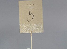 Présentation nom de table champetre - 1