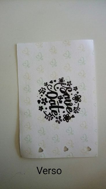 Save the date faits maison - 2